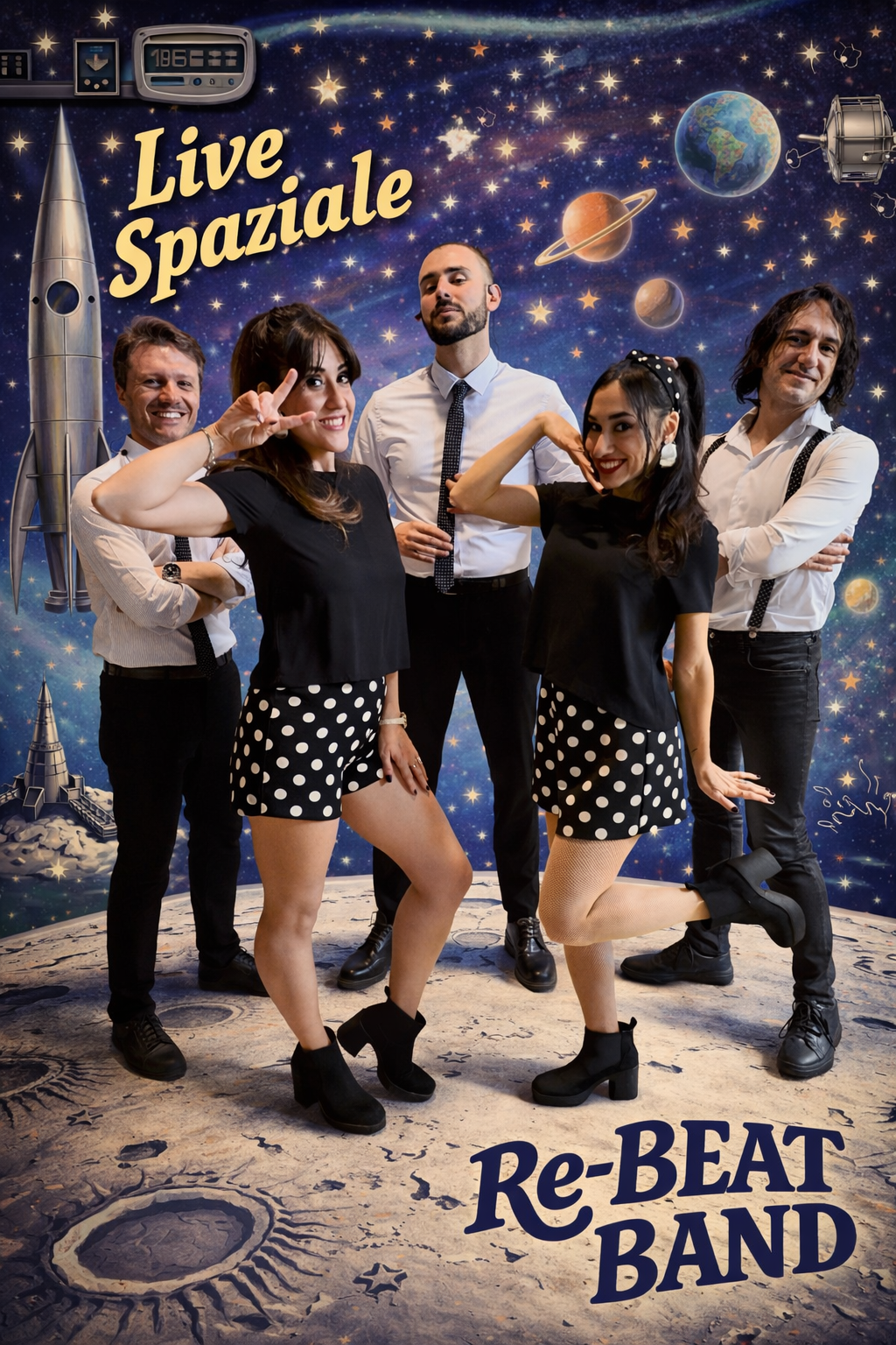 Re-Beat: il vintage del rock and roll e twist sul palco dello SBAF